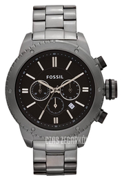 Fossil Logan Szary/Stal Ø48 mm BQ1050