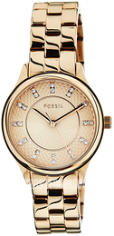 Fossil Różowe złoto/Stal w kolorze różowego złota Ø30 mm BQ1571