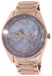 Fossil Wielokolorowy/Stal w kolorze różowego złota Ø40 mm BQ1681