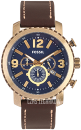 Fossil Gage Niebieski/Skóra Ø49 mm BQ2102