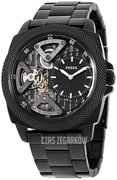 Fossil Czarny/Stal Ø45 mm BQ2210
