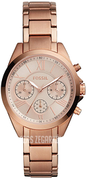 Fossil Różowe złoto/Stal w kolorze różowego złota Ø35.6 mm BQ3036