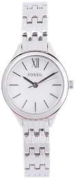 Fossil Biały/Stal Ø26 mm BQ3131