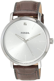 Fossil Srebrny/Skóra Ø44 mm BQ7018
