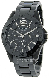 Fossil Czarny/Czeramiczna Ø38 mm CE1003