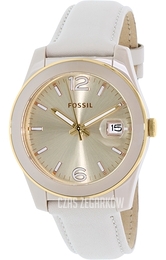 Fossil Boyfriend Szampański/Skóra Ø40 mm CE1089