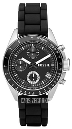 Fossil Decker Czarny/Plastik Ø38 mm CH2644