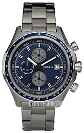 Fossil Dylan Niebieski/Stal Ø44 mm CH2731