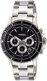 Fossil Czarny/Stal Ø43 mm CH2926