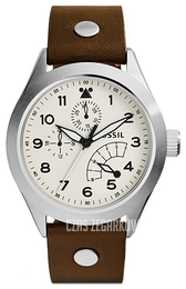 Fossil Szampański/Skóra Ø44 mm CH2938