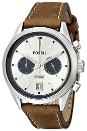 Fossil Del Rey Kremowy/Skóra Ø43 mm CH2952