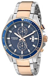 Fossil Niebieski/Stal Ø45 mm CH2954