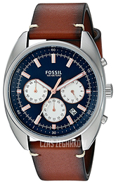 Fossil Drifter Niebieski/Skóra Ø43 mm CH3045