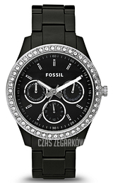 Fossil Stella Czarny/Plastik Ø44 mm ES2157