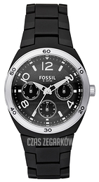 Fossil Sport Czarny/Plastik Ø37 mm ES2519