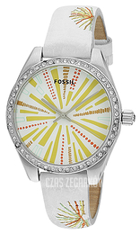 Fossil Wielokolorowy/Skóra Ø32 mm ES2573