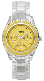 Fossil Dress Żółty/Plastik Ø30 mm ES2609
