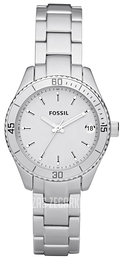 Fossil Stella Biały/Stal Ø30 mm ES2901