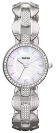 Fossil Delicate Biały/Stal Ø26 mm ES3013