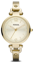 Fossil Georgia Żółte złoto/Stal w odcieniu złota Ø32 mm ES3084