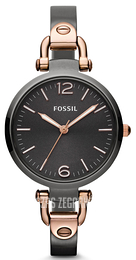 Fossil Georgia Czarny/Stal Ø32 mm ES3111