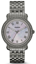 Fossil Emma Biały/Stal Ø38 mm ES3114