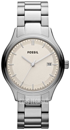 Fossil Archival Beżowy/Stal Ø36 mm ES3160