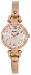 Fossil Georgia Różowe złoto/Stal w kolorze różowego złota Ø26 mm ES3268
