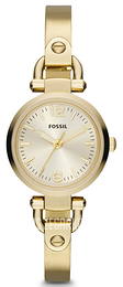 Fossil Georgia Żółte złoto/Stal w odcieniu złota Ø27 mm ES3270