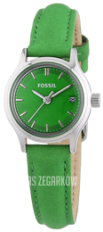 Fossil Zielony/Skóra Ø24 mm ES3272