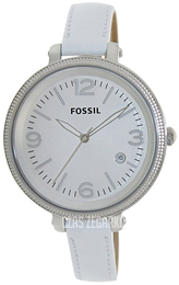 Fossil Heather Srebrny/Skóra Ø42 mm ES3276
