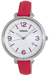 Fossil Heather Biały/Skóra Ø42 mm ES3277