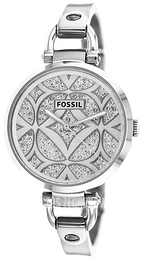 Fossil Srebrny/Skóra Ø32 mm ES3292