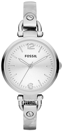Fossil Georgia Srebrny/Stal Ø32 mm ES3294