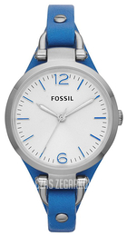 Fossil Srebrny/Skóra Ø32 mm ES3297
