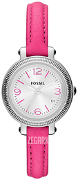 Fossil Heather Srebrny/Skóra Ø26 mm ES3302