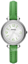 Fossil Heather Srebrny/Skóra Ø26 mm ES3303