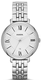 Fossil Dress Biały/Stal Ø36 mm ES3433