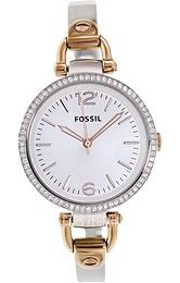 Fossil Biały/Stal Ø32 mm ES3447