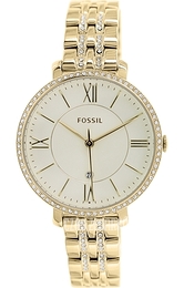 Fossil Jacqueline Żółte złoto/Stal w odcieniu złota Ø36 mm ES3547