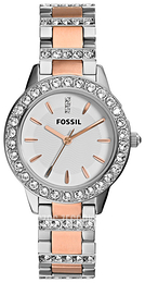 Fossil Srebrny/Stal Ø34 mm ES3622