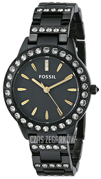 Fossil Czarny/Stal Ø34 mm ES3649