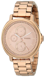 Fossil Różowe złoto/Stal w kolorze różowego złota Ø39 mm ES3720