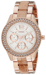 Fossil Biały/Żywica z tworzywa sztucznego Ø38 mm ES3721