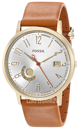 Fossil Vintage Srebrny/Skóra Ø40 mm ES3750