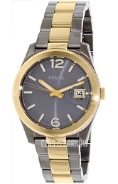 Fossil Boyfriend Szary/Stal w odcieniu złota Ø39 mm ES3829