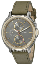 Fossil Szary/Skóra Ø39 mm ES3833