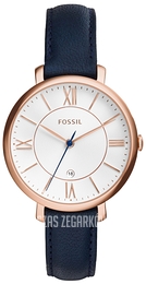 Fossil Dress Różowe złoto/Skóra Ø36 mm ES3843