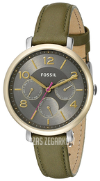 Fossil Szary/Skóra Ø36 mm ES3845