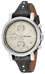Fossil Srebrny/Skóra Ø38 mm ES3946
